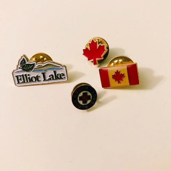 Assorted Lot of 13 Elliot  Lake Pins Canadian Canada - Picture 15 of 16
